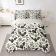 thumbnail image 2 of Castle Fairy Animal Bats Twin Bedding Sets,Chic Floral Rose Bedding Comforter Set, 2 of 8