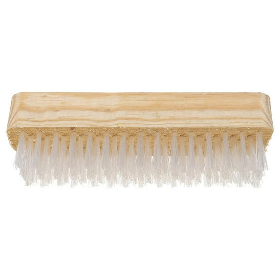 WHAMVOX 1Pcs Simple Shape Wood Floor Scrub Brush for Wall and Floor Cleaning