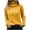 Yellow, variant on Babysbule Plus Size Womens Sweaters Women Casual Fashion Pullover Long Sleeve Round-Neck Sweater Women's Fashion