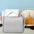 thumbnail image 2 of Pebbuoy Toiletry Bag Hanging Travel Makeup Pouch with Hook Large Capacity Multiple Compartments Waterproof Easy to Clean Portable Cosmetic Bag, 2 of 6