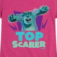 thumbnail image 3 of Monsters Inc. - Top Scarer  - Toddler & Youth Girls Short Sleeve Graphic T-Shirt, 3 of 5