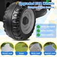 thumbnail image 3 of East doll 24 Volt Ride on Toys Car for Kids, Ride-on Tractor with Trailer, Electric Car for Kids, Power EVA Four Wheeler with Remote Control, 4.3Mph, Music Player, LED Light, Green, 3 of 7