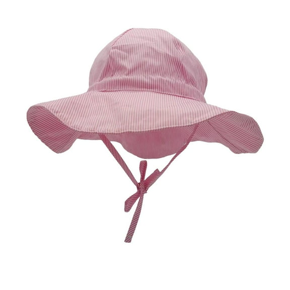 Moocorvic Kids Bucket Hats Summer Striped Sun Hat Quick Dry Foldable Lightweight Adjustable Fishing Hat for Girls and Boys