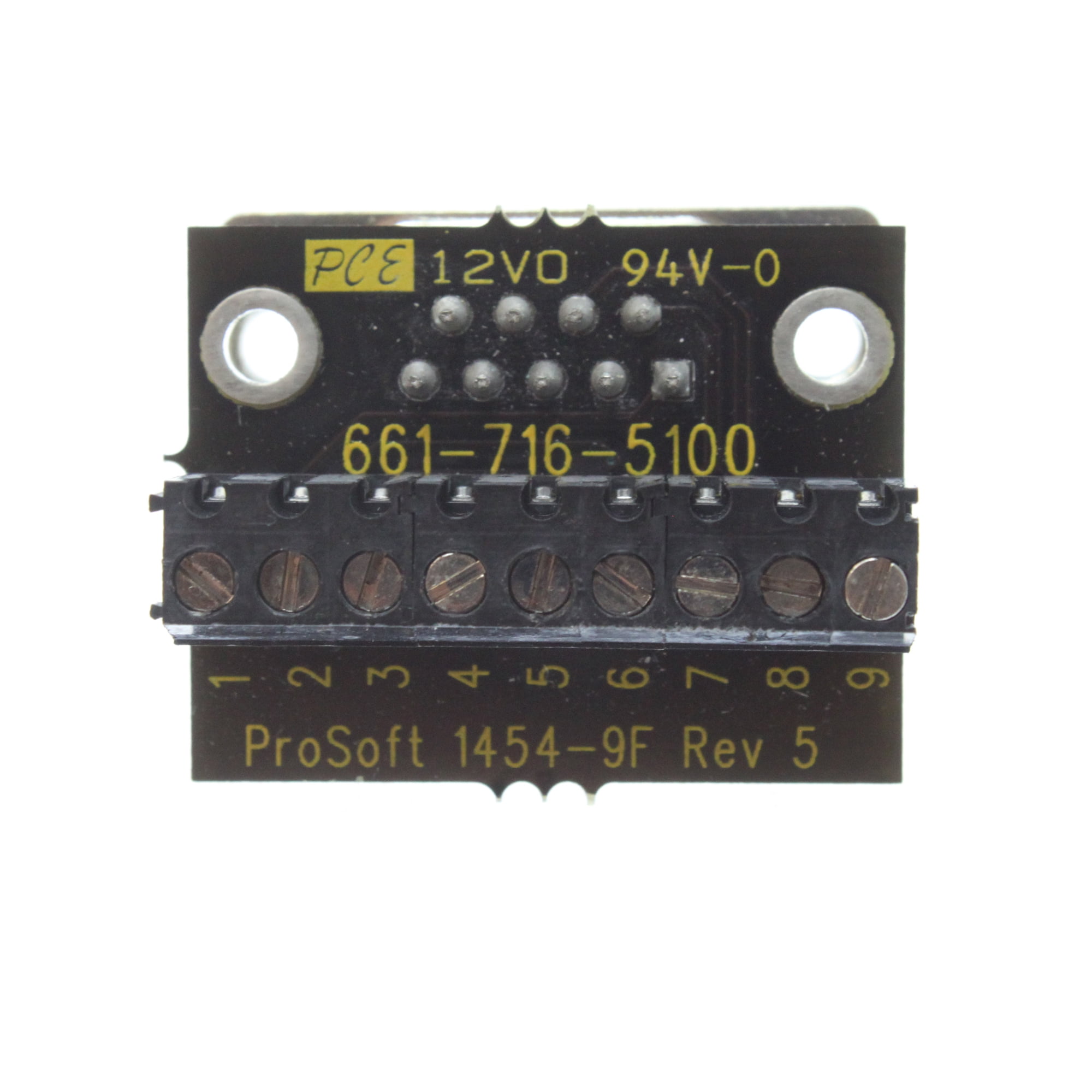 Connettore Prosoft Rev 5 Edge Assy, Modello 1454-9F, Nuovo (senza Scatola)