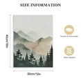 thumbnail image 2 of ARISTURING  Mountain Framed Canvas Wall Art Set, Forest Wall Decor, Woodland Landscape Wall Painting, Nature Outdoor Scenery Art Prints for Living Room, Bedroom, Office, Dining Room, 2 of 5