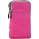 thumbnail image 2 of Mobiltelefonbälte, Crossbody Mobiltelefonväska, Utomhusresor Nylon Axelväska, med Bältesögla Karabinkrok Roseröd 10*18*3.5 CM, 2 of 5