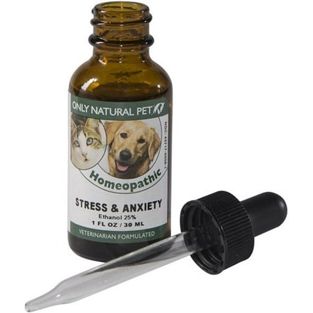 Stress & Anxiety Homeopathic Remedy, For Pet Type(s): Dogs & Cats By Only Natural