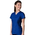 thumbnail image 1 of EON Haut de Blouse Médicale Col en V Uni pour Femmes COOLMAX, 1 of 2