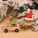 thumbnail image 2 of 12 Uds. De decoración navideña de madera, adorno para árbol de Navidad, decoraciones navideñas Coche b, 2 of 9