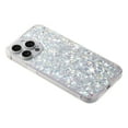 thumbnail image 2 of for iPhone 14 Pro Max Glitter Case, Cute Bling Sparkle Shiny Slim Soft Silicone Reflective Clear TPU Bumper Women Girls Shockproof Protective Phone Case for iPhone 14 Pro Max, White, 2 of 7