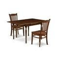 thumbnail image 2 of East West Furniture Dining Room Set Mahogany, MZGR3-MAH-W, 2 of 5