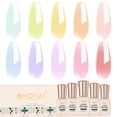 thumbnail image 1 of Juego de esmaltes de uñas en gel SHOYUM, 10 unidades, colores pastel, 1 of 9