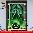 thumbnail image 5 of 1 PC, 2D Flat/ Flat art decorative banner decoration, mischievous design patterns, 47x31 inches (120x80cm), universal daily wall decoration, daily window decoration, party banner, decorative flag, ho, 5 of 5