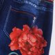 thumbnail image 5 of Mujeres Moda Casual Floral Impreso Cintura alta Imitación Denim Leggings Elasticidad Lápiz Pantalones Pantalones Pompotops  ulkah943840, 5 of 9