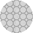 thumbnail image 1 of Ahgly Company Machine Washable Indoor Square Transitional Platinum Gray Area Rugs, 3' Square, 1 of 7