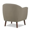 thumbnail image 5 of OakvillePark Vesper Fabric Upholstered Accent Chair, Beige, 5 of 7