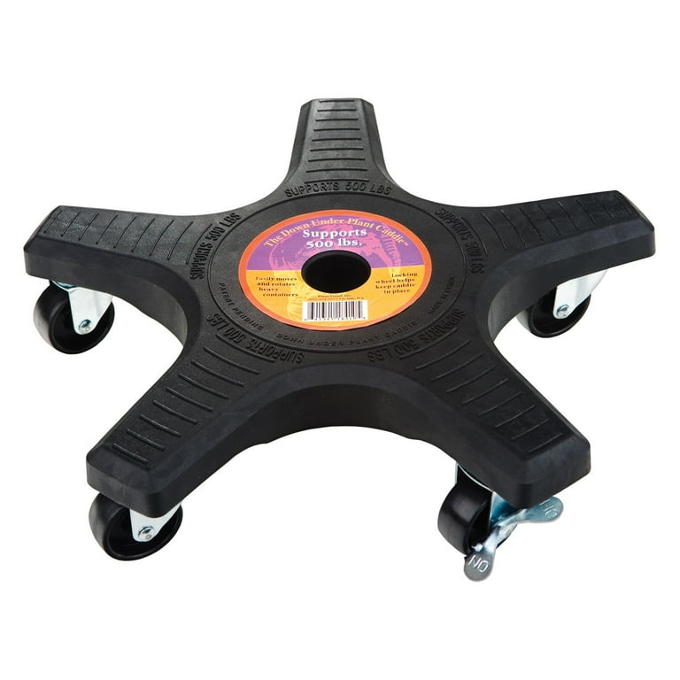Plantstand 14410 14 in Black 5-Wheel Single Plant Caddy Plantstand 14410 14 in Black 5-Wheel Single Plant Caddy