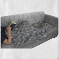 thumbnail image 6 of Forest Soft Flannel Fleece Throw Blanket, Nature Eco Pattern with Winter Woodland Deciduous Trees, Cozy Plush for Indoor and Outdoor Use, 50" x 60", Dimgray White, by Ambesonne, 6 of 6