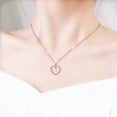 thumbnail image 2 of Necklaces & Pendants Women's Fashion Heart Letter Necklace 26 Letters Love Clavicle Neck Chain, 2 of 8