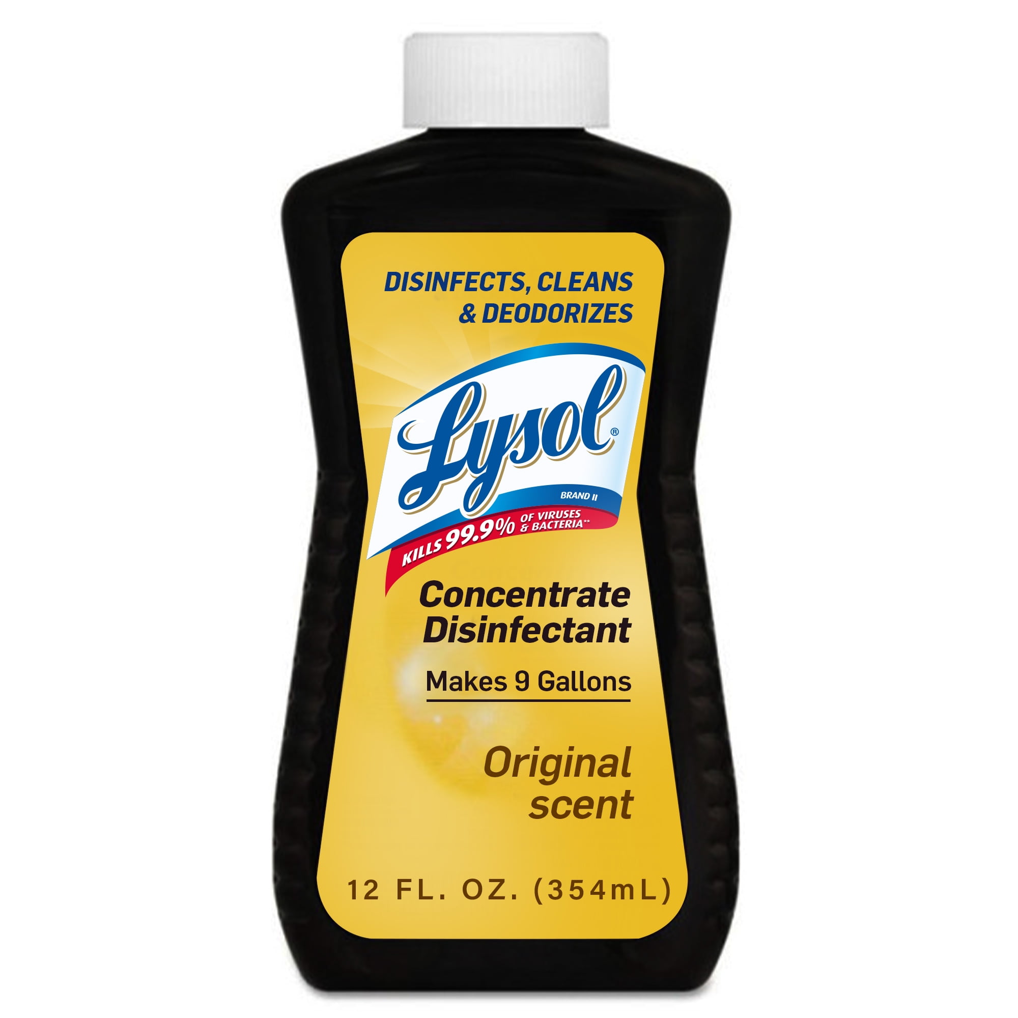 Lysol Concentrate All Purpose Cleaner Disinfectant Original Scent, 12 oz Bottle