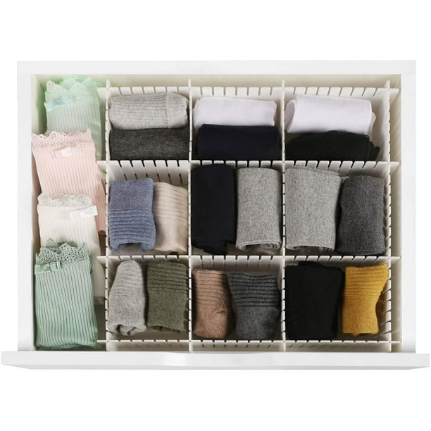 Underwear Drawer Tool Drawer Divider Adjustable Closet