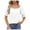 White, variant on Summer Tops for Women Spandex T Shirt Women Ladies Tee Tops Size Small Womens Summer Womens Striped Tee Neck Long Sleeve Thermal Shirts Long Sleeve Heat Yoga Shirts Medium Pack White XL
