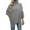 Gray, variant on PMUYBHF Female Black Sweater Dress for Women Women's Crewneck Long Sleeve Oversized Fuzzy Knit Warm Pullover Sweater Top XL