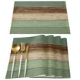 thumbnail image 3 of Wood Grain Retro Sage Green Table Runner Home Wedding Table Flag Mat Table Centerpieces Decoration Party Dining Long Tablecloth, 3 of 7