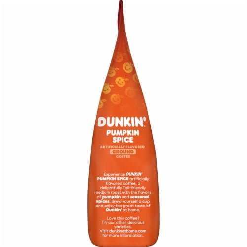 2X-Dunkin' Donuts Pumpkin Spice Ground Coffee - 11 oz