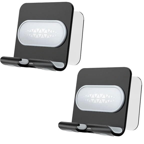 STONEGO Aluminum Alloy Adjustable Phone and Tablet Wall Holder - Multifunctional Charging Stand and Wall Mount for Secure Storage, Convenient Viewing and Hands-Free Use of Devices in Home or Office