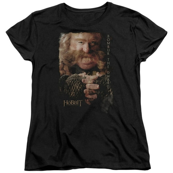 The Hobbit Bombur S/S Women's T-Shirt Black