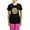 With Pink Pant, variant on CafePress - Around The World Dogs Women's Dark Pajamas - Women's Short Sleeve Print T-Shirt and Pants Dark Cotton Pajama Set