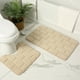 thumbnail image 5 of Tapetes absorbentes, de drenaje rápido, ligeros, antideslizantes, para baño, fáciles de limpiar, para cocina, para entrada, de tela resistente, de plástico, para el hogar, para dormitorio, 5 of 9