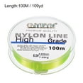 thumbnail image 2 of Uxcell 109Yard 16Lb Fluorocarbon Coated Monofilament Nylon Fishing Line Light Yellow, 2 of 7