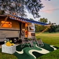 thumbnail image 5 of Premium Flock Outdoor Carpet Picnic Mat - Waterproof Non-Slip Indoor/Outdoor Rug for Camping, Patio, Balcony - Durable Tear-Resistant Easy Clean Foldable Floor Mat for Home, Caravan, Tent, 5 of 5