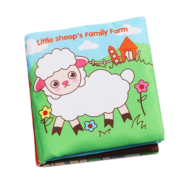Libros suaves para bebés Sunnimix juguete educativo temprano Oveja