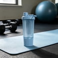 thumbnail image 7 of onlyliua 500ml Fitness Shaker Bottle With Mixing Ball Protein Powder Water Cup Sport Drinking Bottle Leakproof Storage Compartment For Gym Workout Travel Shaker Bottle For Fitness, 7 of 7