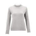 thumbnail image 3 of Duoif Women's Sweaters, Sweaters for Women Crew Neck Women's Sweater Long Sleeve Soft Pullover Sweaters for Women Beige L, 3 of 3