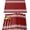 Red, variant on Placemats Set of 4, Burgundy Red Stripe Place Mats French Stripe Farmhouse Style Tablemats Washable Placemat Table Decoration for Kitchen Table Dinner Party Home Decor Indoor Outdoor 12x18 Inch