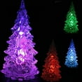 thumbnail image 5 of Entireivity 5PCs LED Christmas Tree Lights Acrylic Desktop Lamps Night Lights Party Props for Festival Carnival Costume, 5 of 8