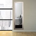 thumbnail image 3 of BrandtWorks Modern Style Subway Leaning Floor Mirror-Finish:Silver,Size:0.75" D x 32" W x 71" H, 3 of 3