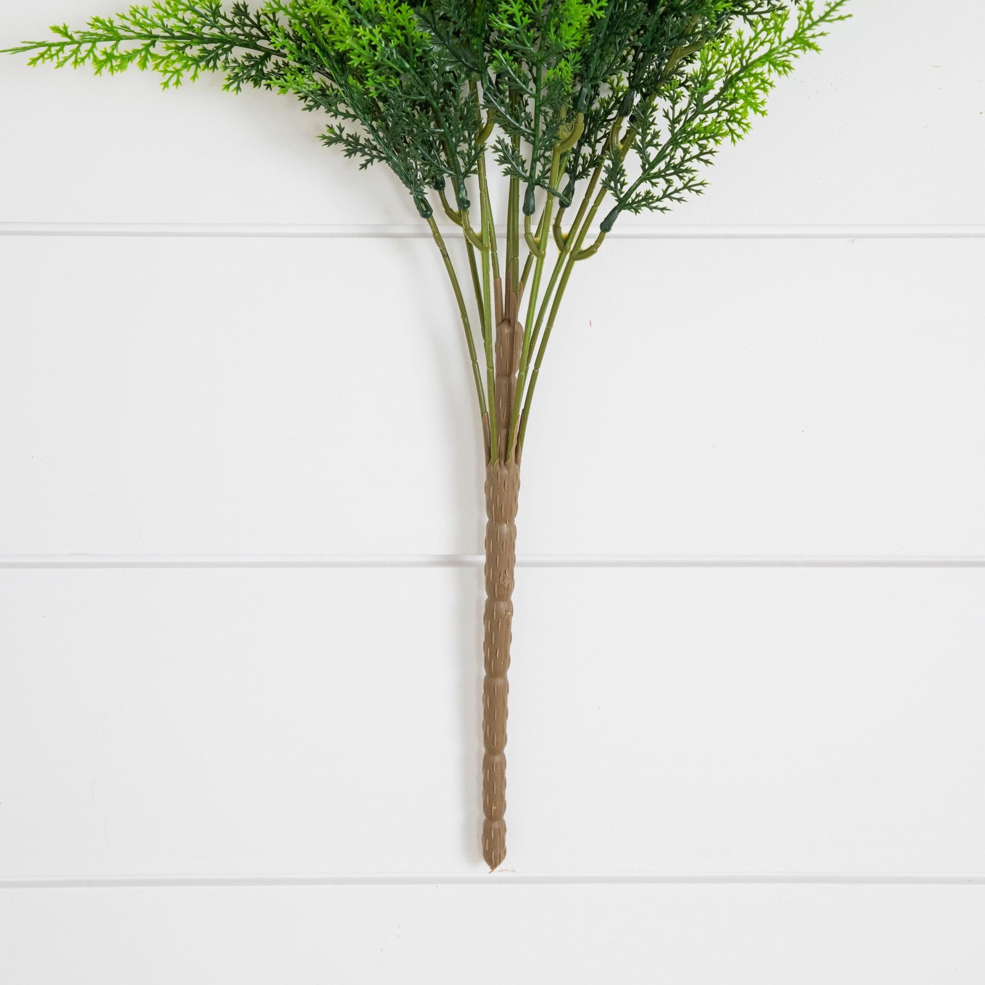 24in. UV Resistant Artificial Cedar Bush (Indoor/Outdoor) - Set of 2