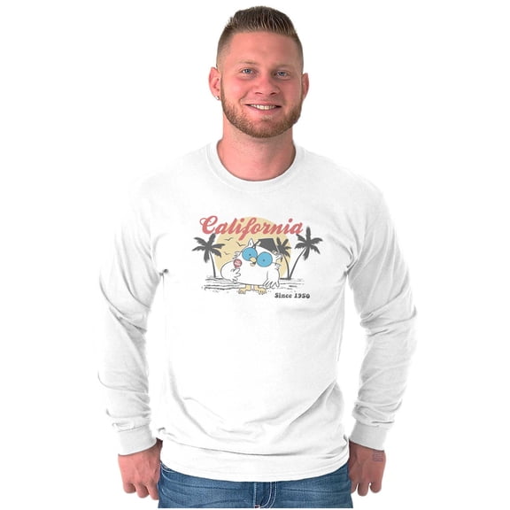 Tootsie Pop Mr Owl Vintage California Long Sleeve TShirt Men Women Brisco Brands S