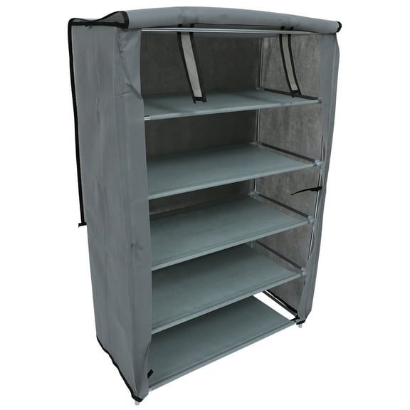 Zehuanyu Shoebox Shoe Cabinet Shoe Rack Shoe Cabinet Shoe Rack 90X60X30CM Grey