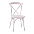 thumbnail image 3 of Emma + Oliver Hand Stained Lime Wash X-Back Chair, 3 of 14