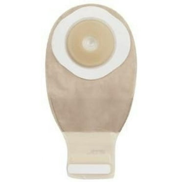 Esteem   Filtered Ostomy Pouch, One-Piece System, 12 Inch Length, 1 Inch Stoma, Drainable, Convex, Pre-Cut, 10 Count
