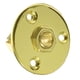thumbnail image 1 of Enchufe de bajo eléctrico de repuesto de 1/4 "6,35mm, placa redonda con tornillo dorado Yuyangstore Jack de placa redonda para guitarra, 1 of 4