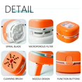 thumbnail image 6 of CASAFUN Portable Cordless Hand Desk Vacuum Cleaner for Home Pet Hair Keyboard, Mini Handheld Car Vacuum for Dirt Dust Office Desktop, Lightweight Compact Household Car Vacuum Cleaner, 6 of 9