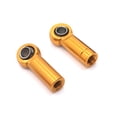 thumbnail image 4 of Vogacara 2 uds soporte de cabeza de bola accesorio de actualización Universal Auto juguete hilo inverso positivo extremos de barra de acoplamiento Dorado 10piezas Vogacara CBP318240, 4 of 6