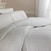 300-thread-count microgel down-alternative comforter, hypoallergenic fill